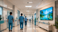 Hospital Signage Hardware: Reception and Waiting Areas