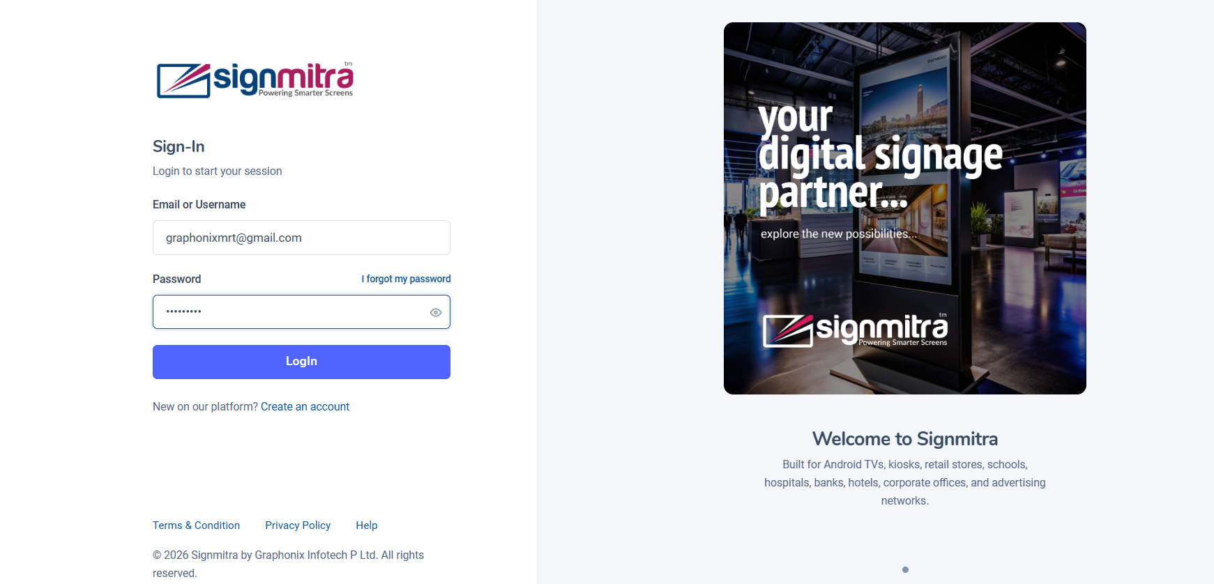 Click Login