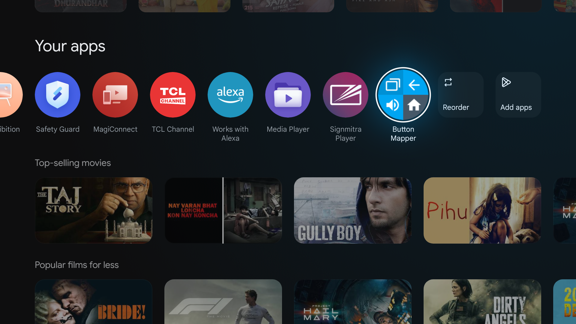 Open Google Play Store on TV