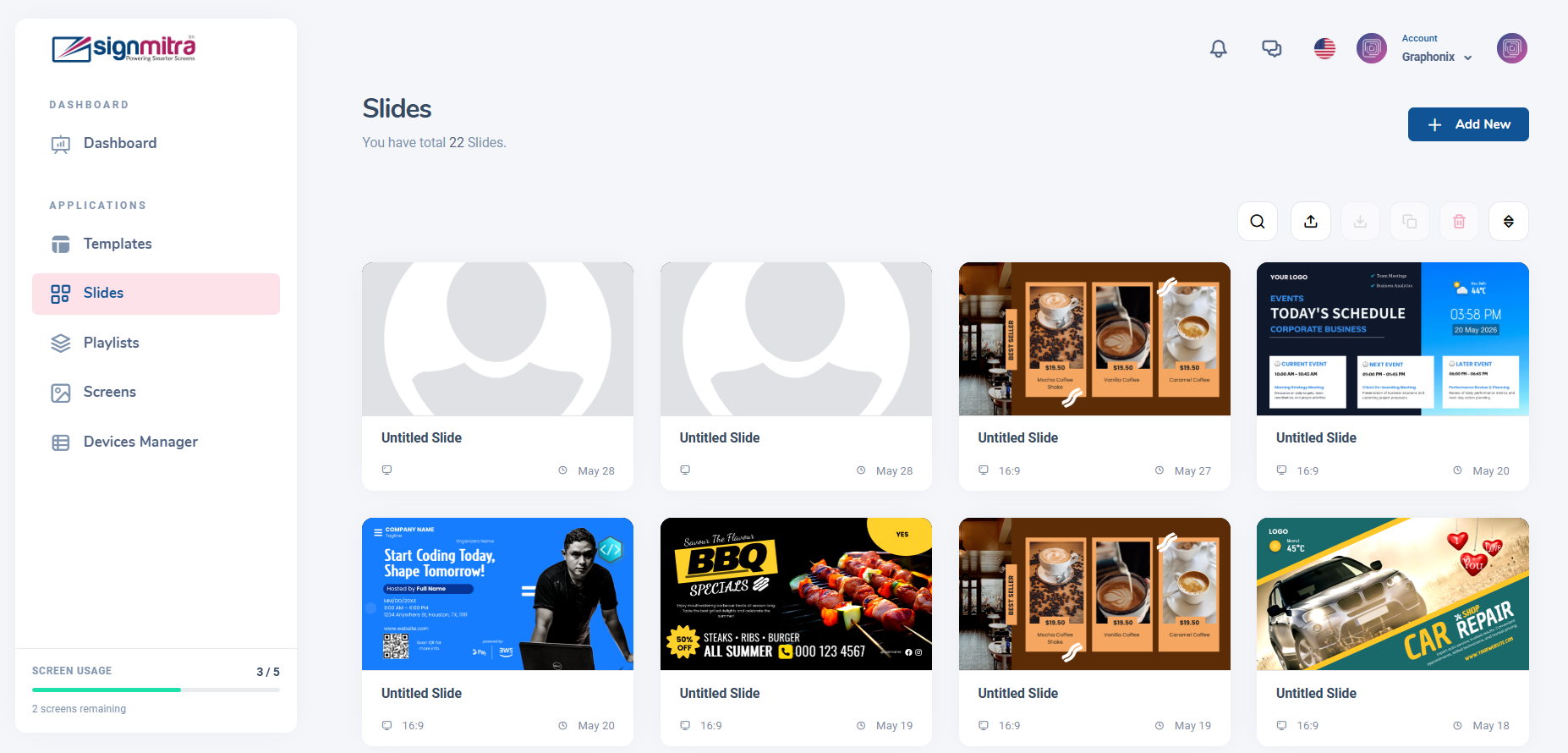 Go to Slides page