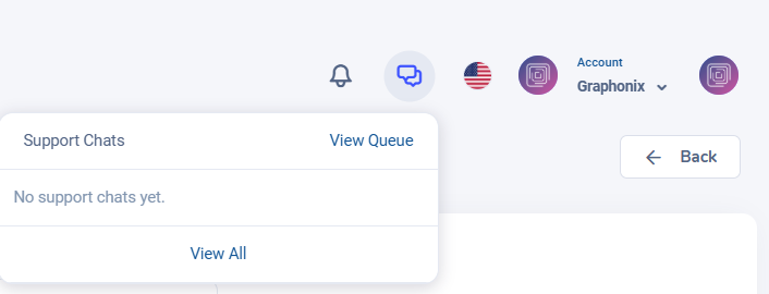 View chat conversations