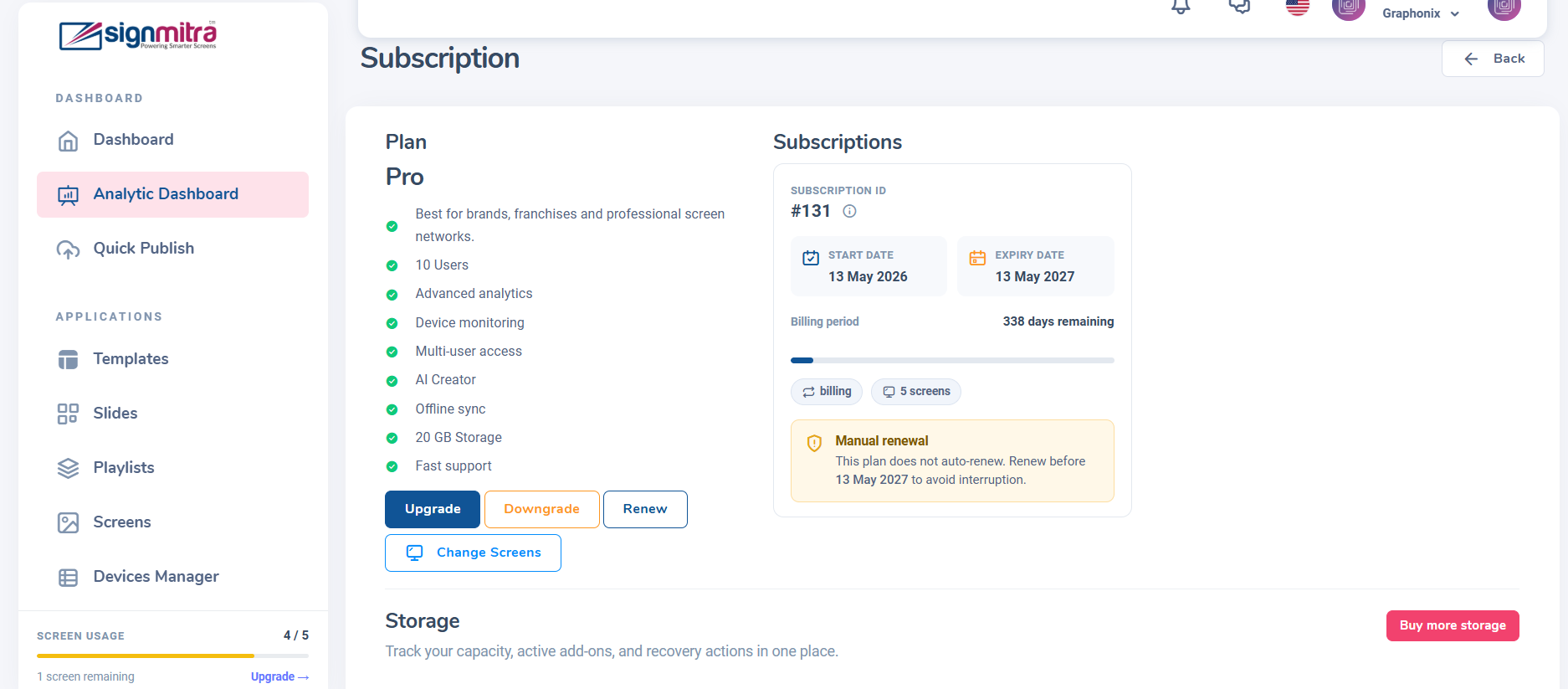 Click Buy Storage
