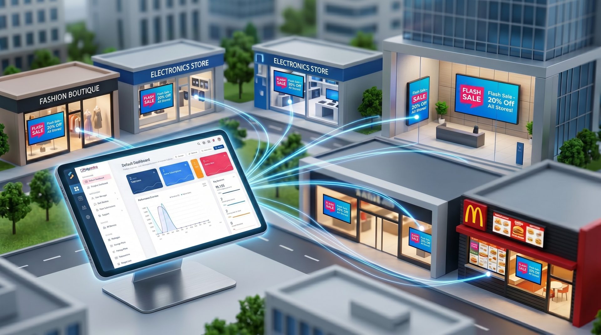 Multi-Screen & Multi-Location Control