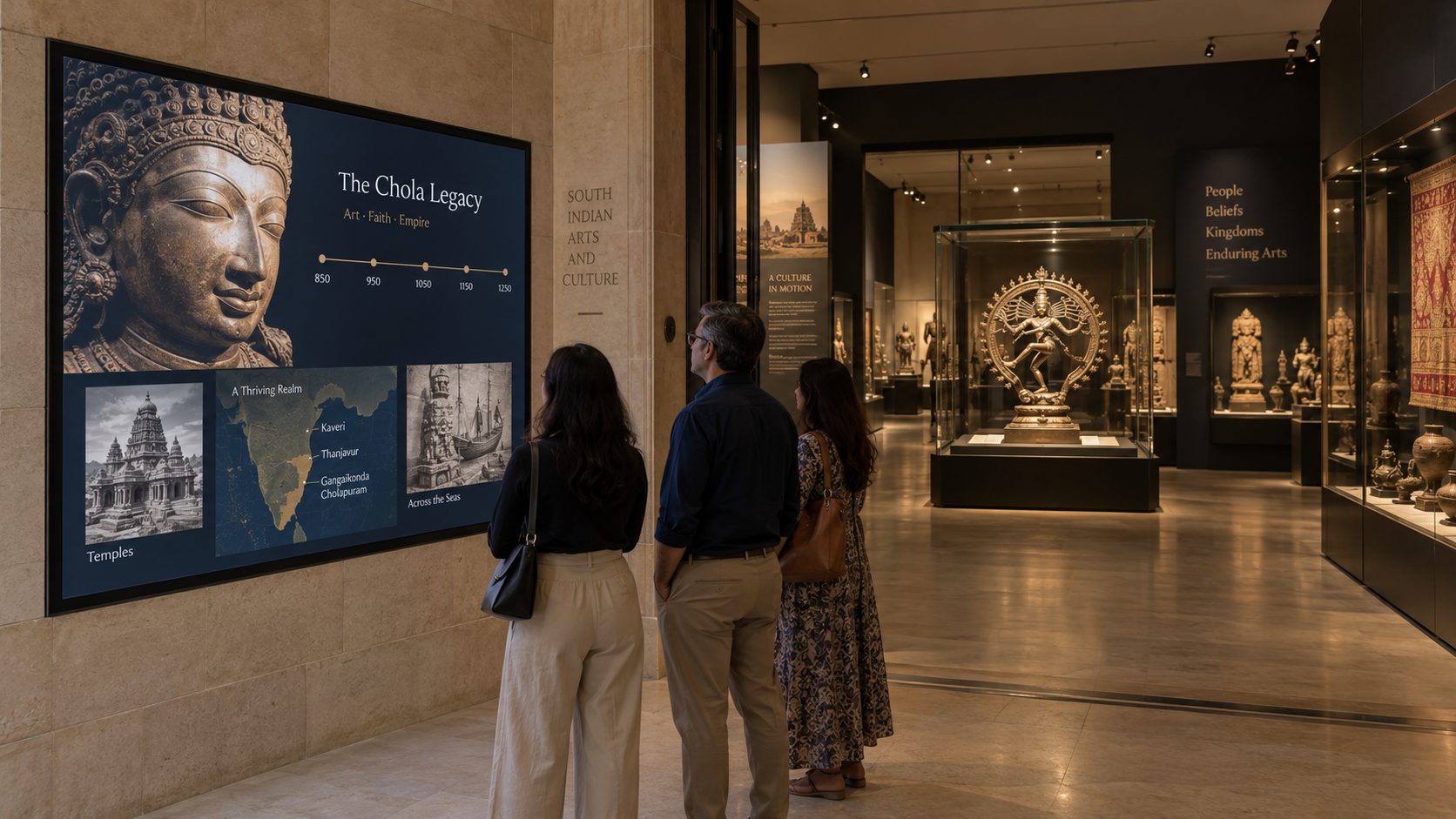 Explore the workflow behind every museum screen