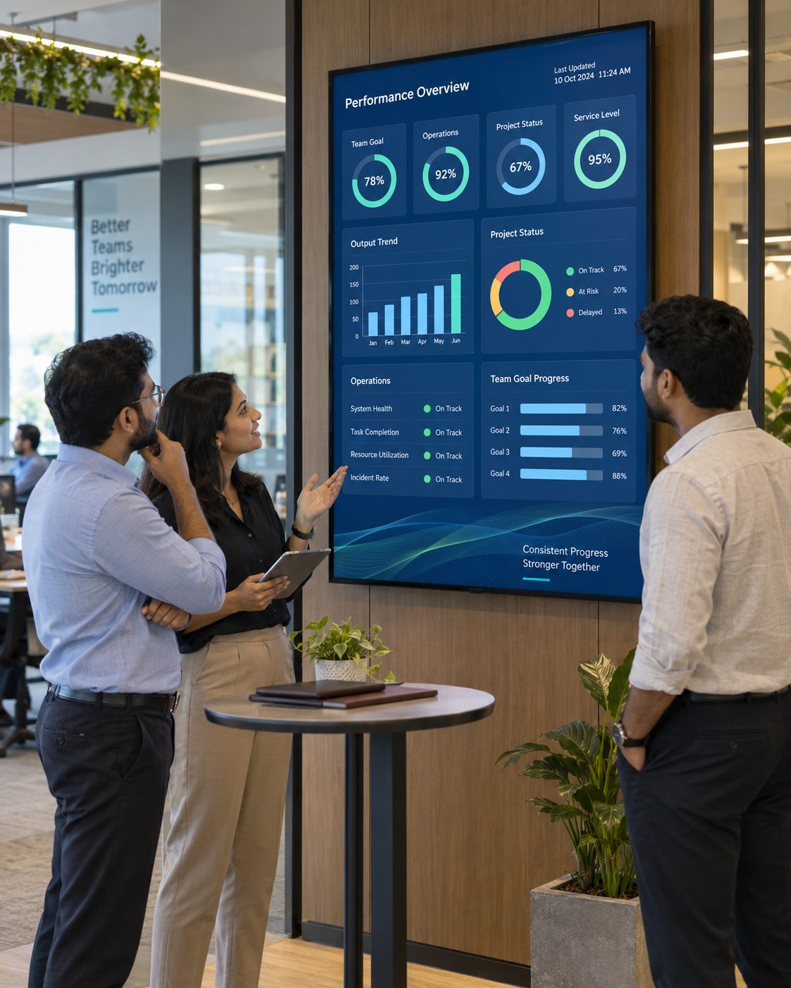 Dashboards beyond the laptop
