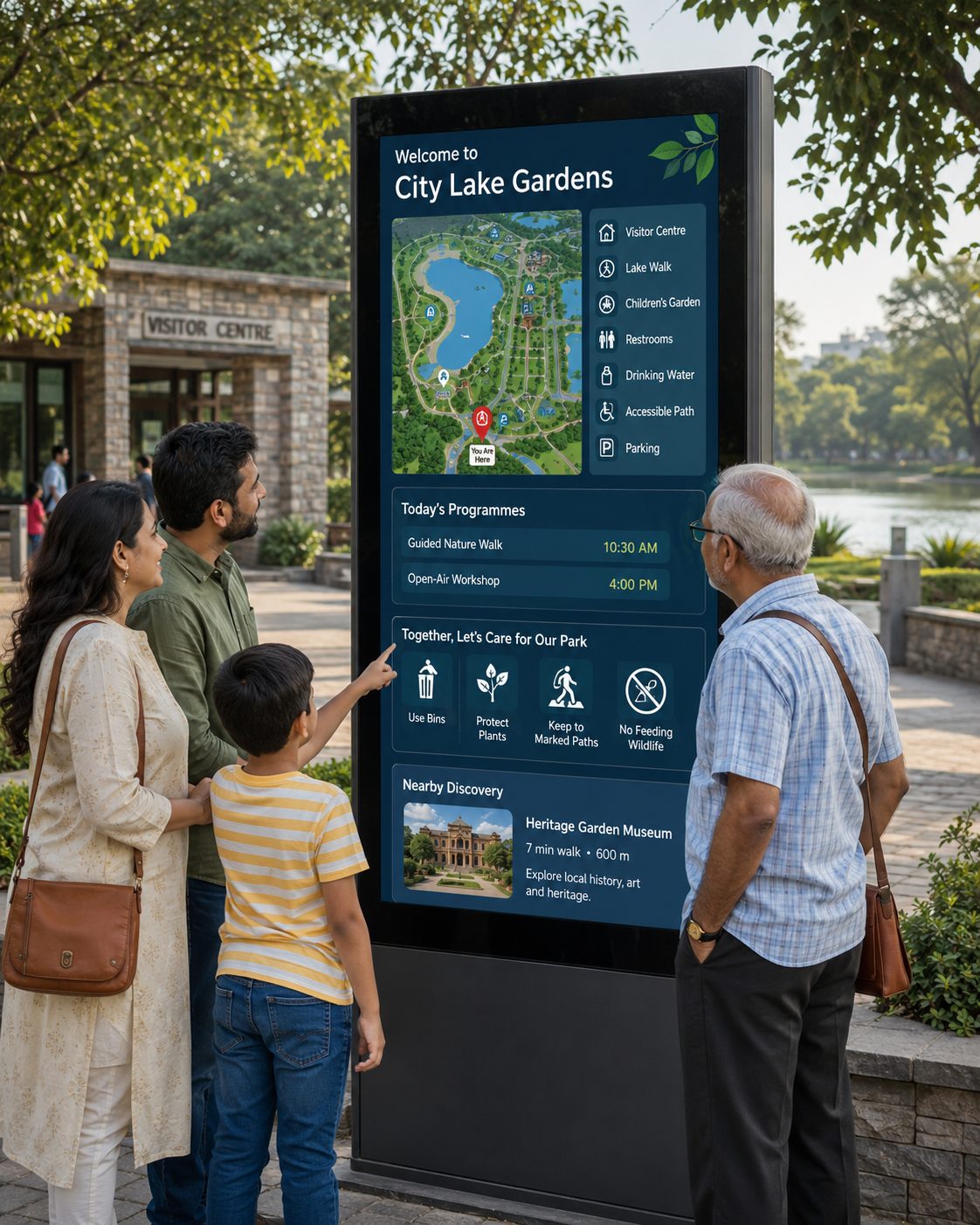 Parks and visitor destinations