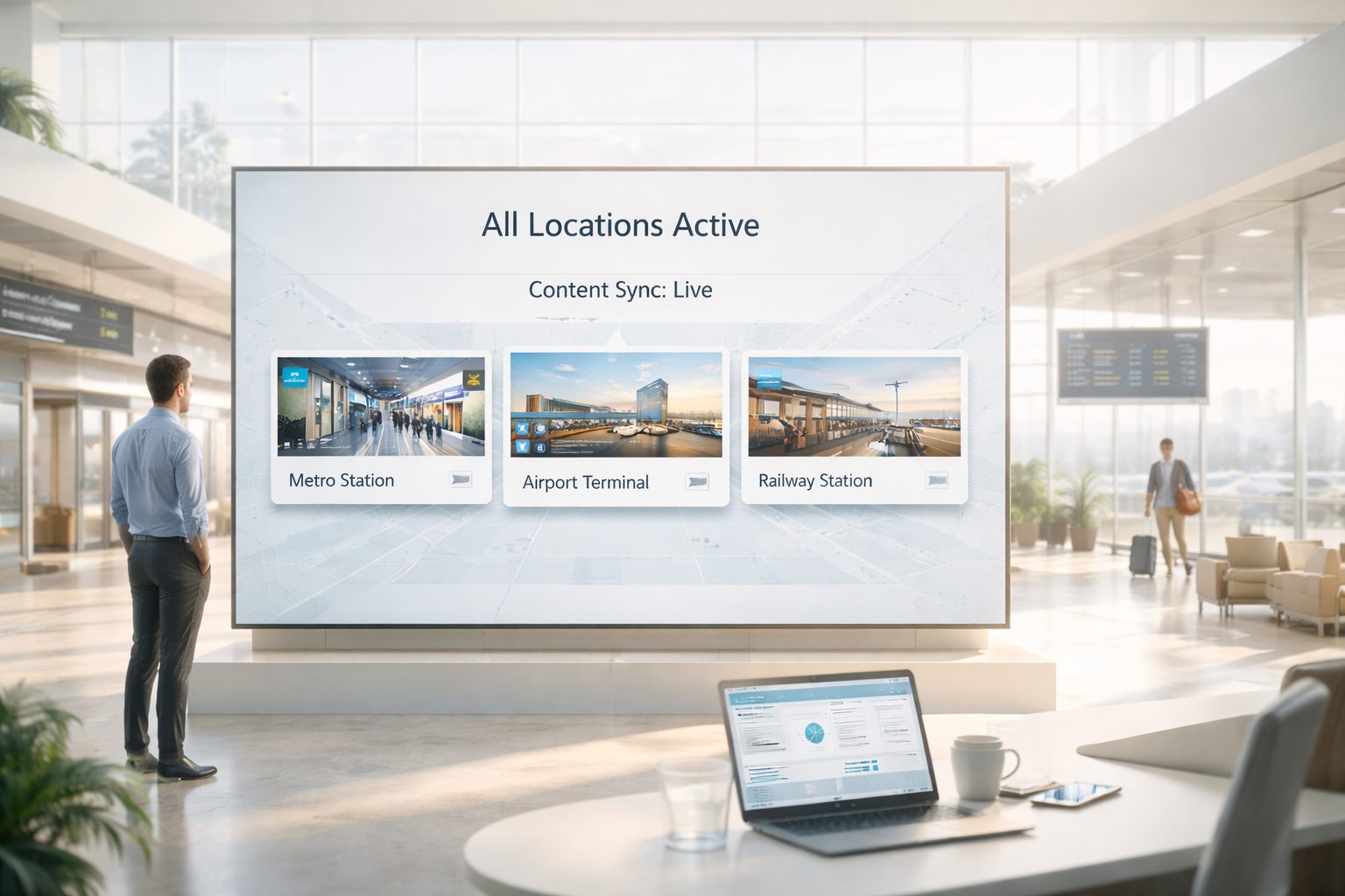 Manage thousands of screens from one platform
