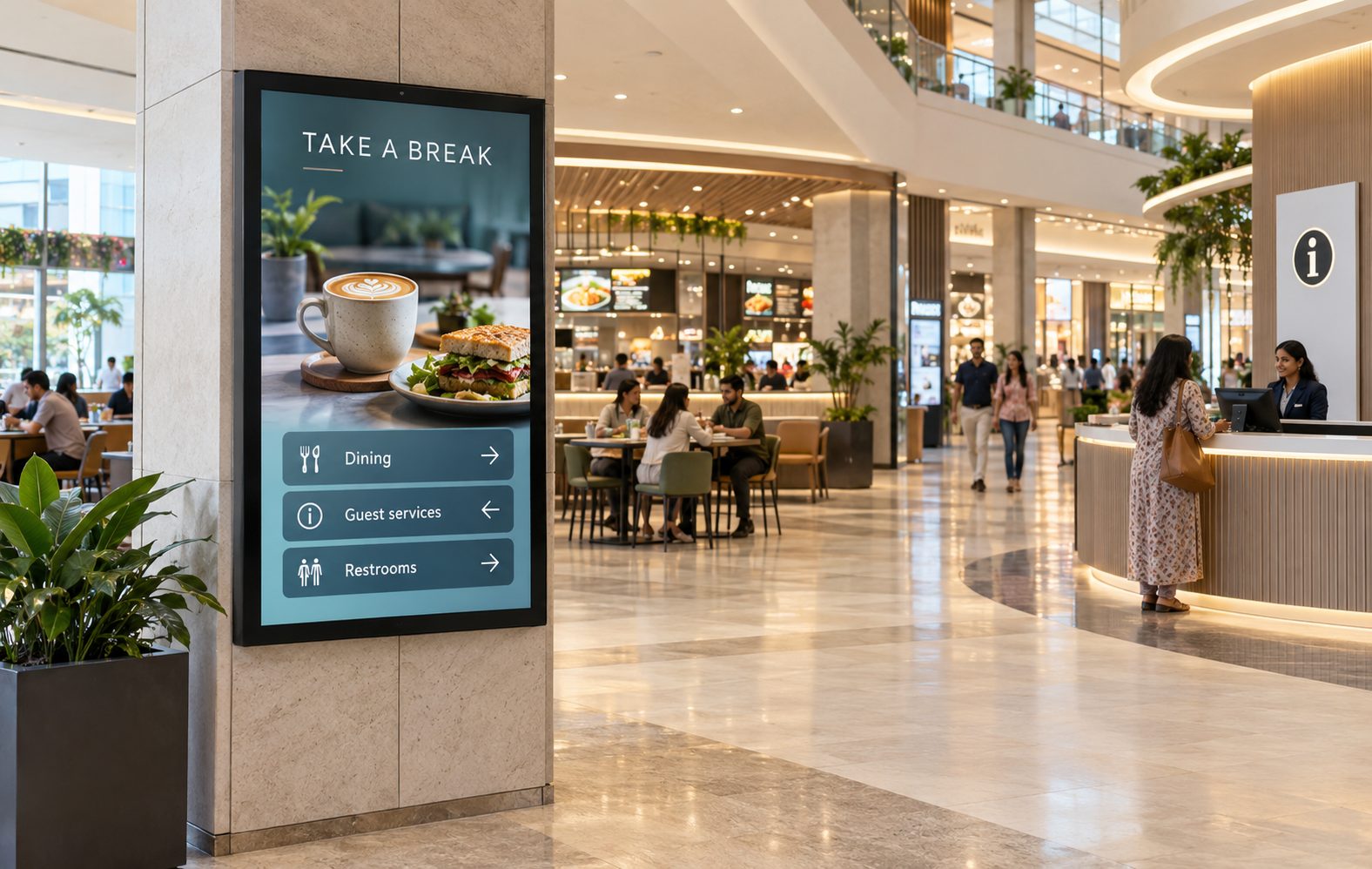 Food courts and leisure