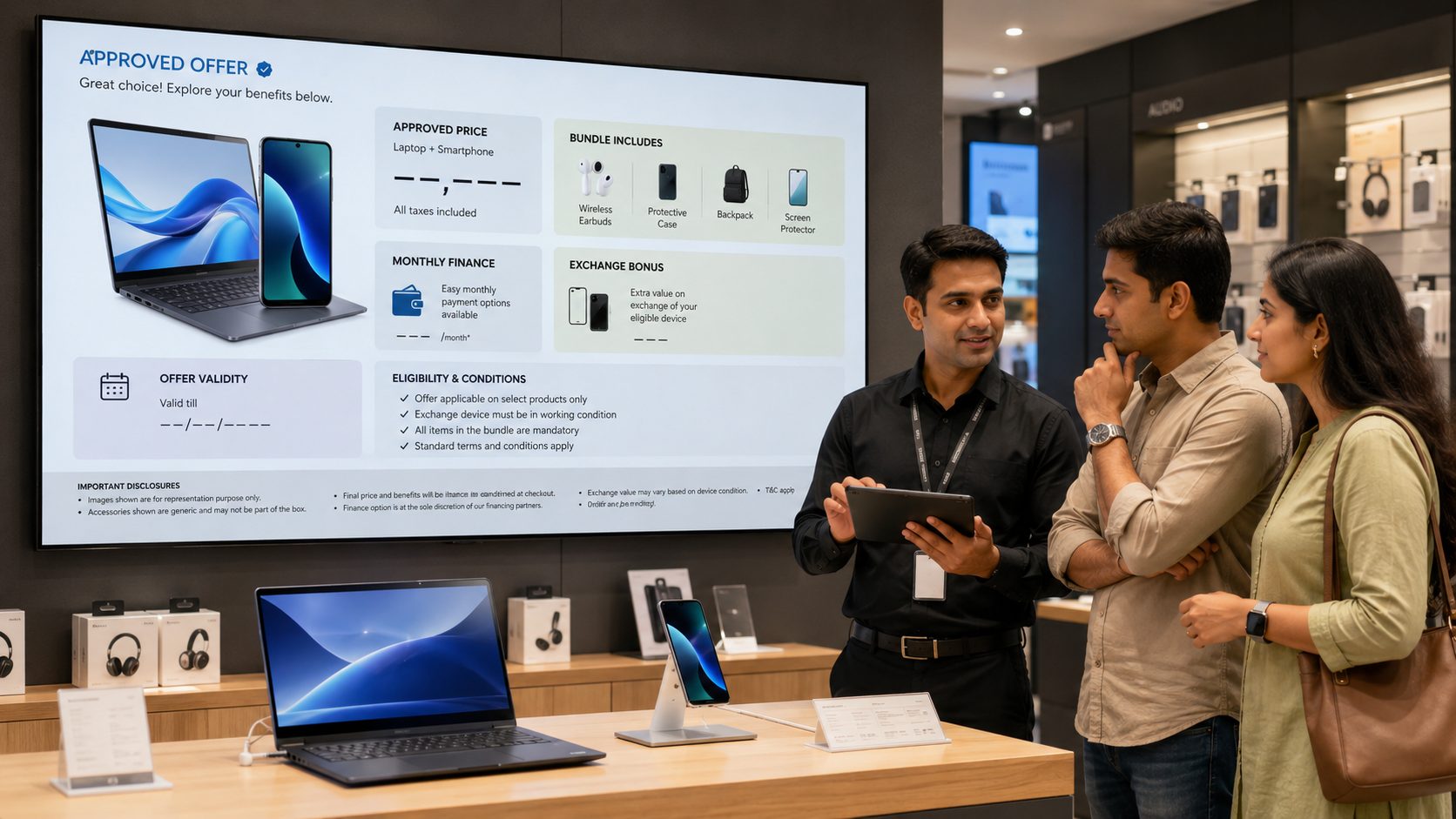 Review the current offer