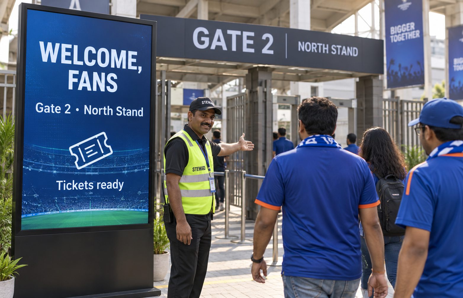 Gate and entry guidance