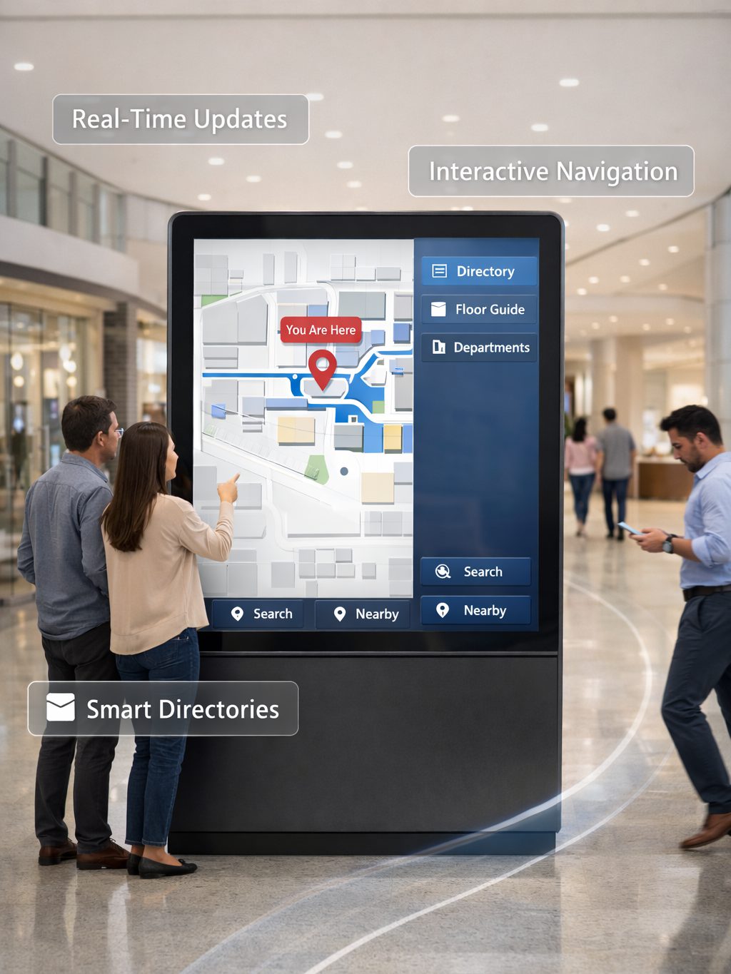 Make navigation simple with digital wayfinding