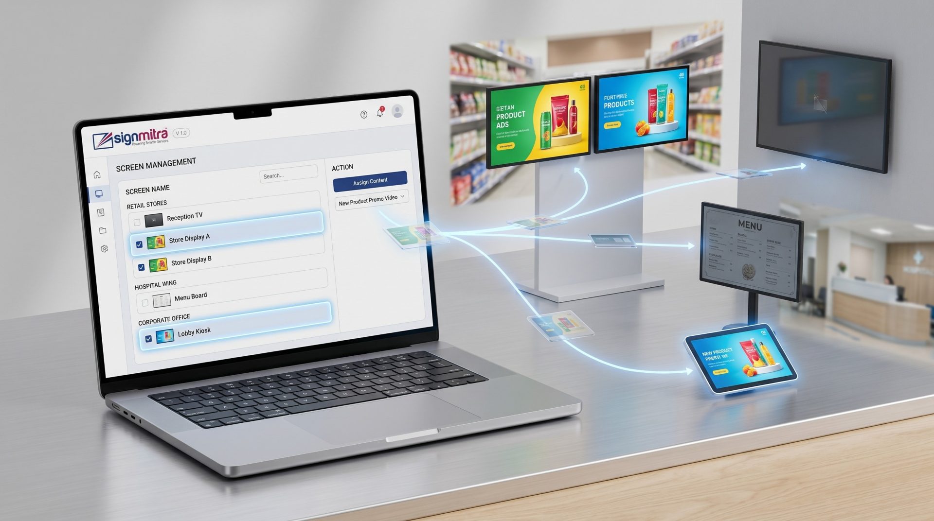 Multi-Screen Control