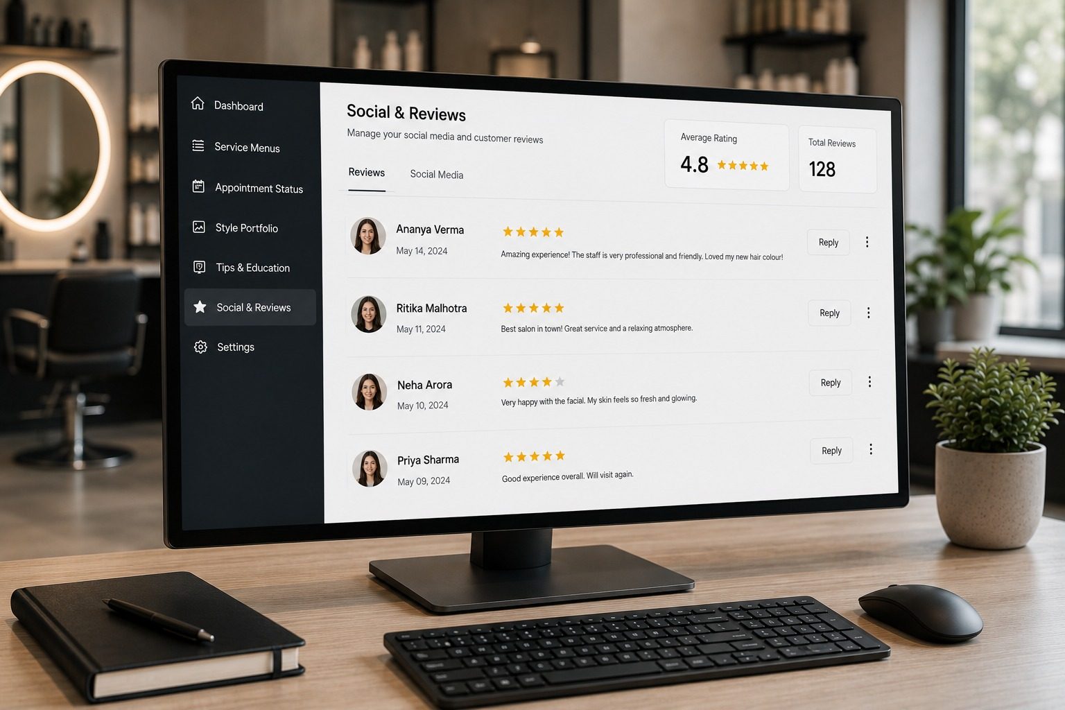 Social & Reviews