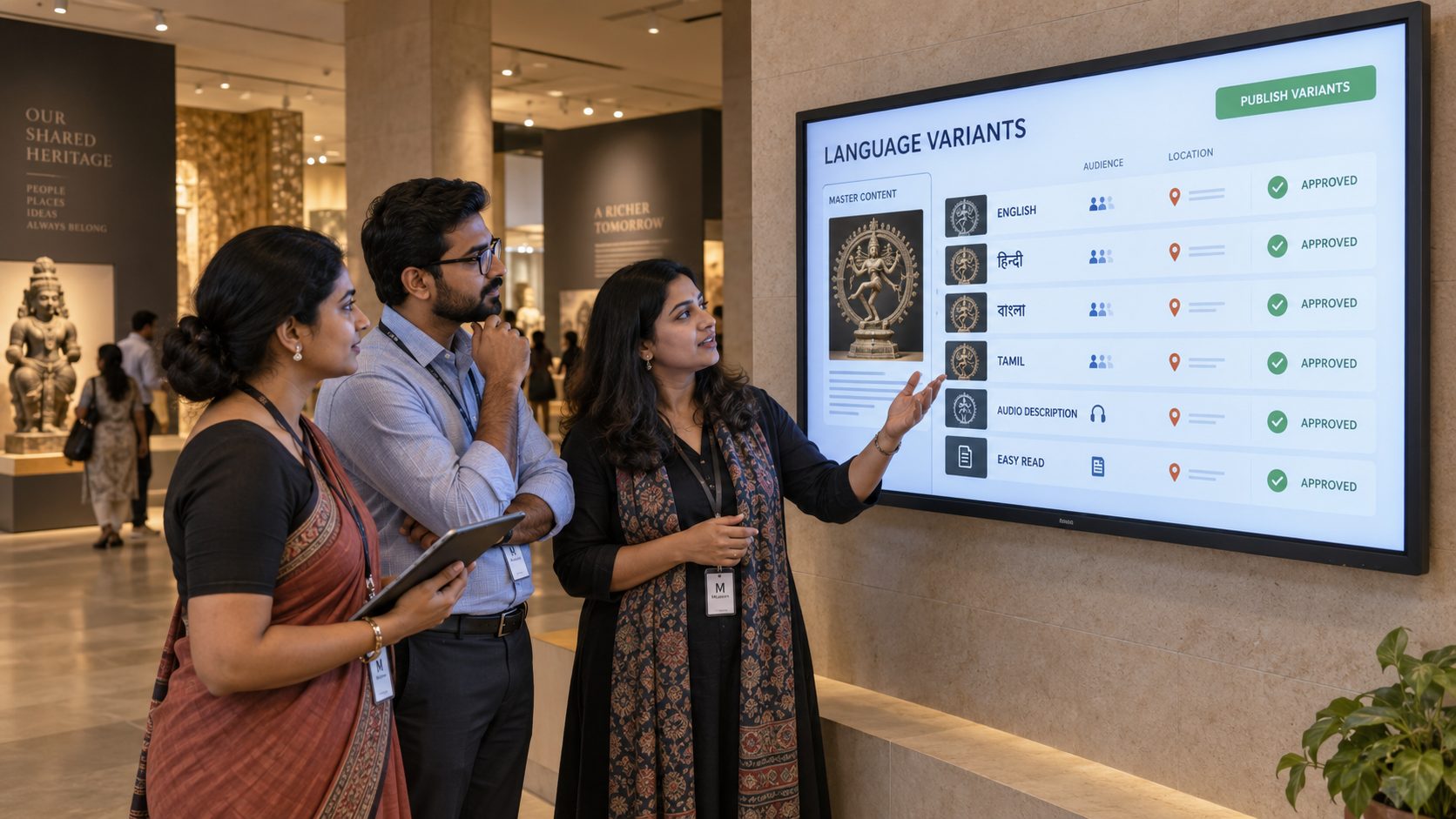 Language variants detail