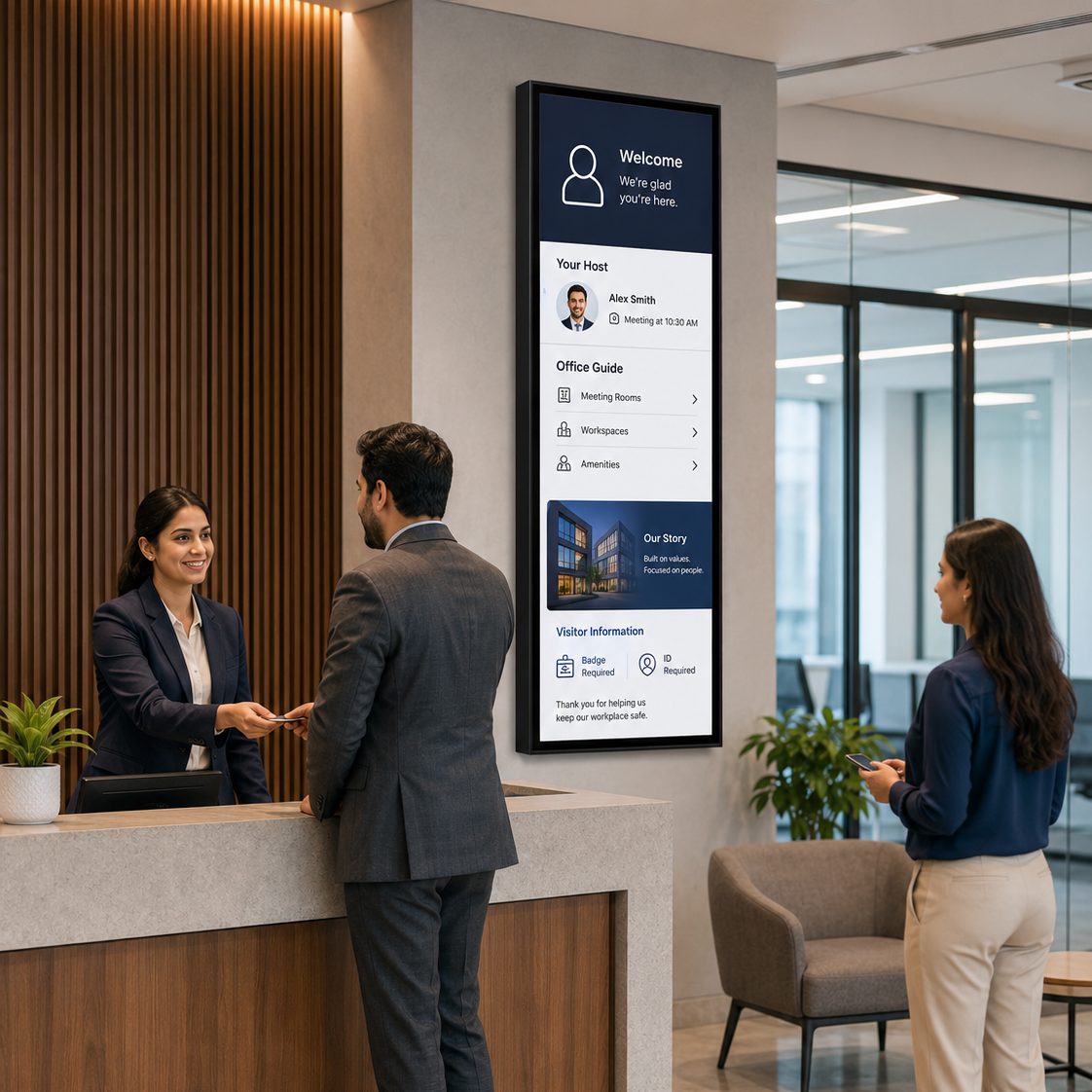 Reception and visitor experience