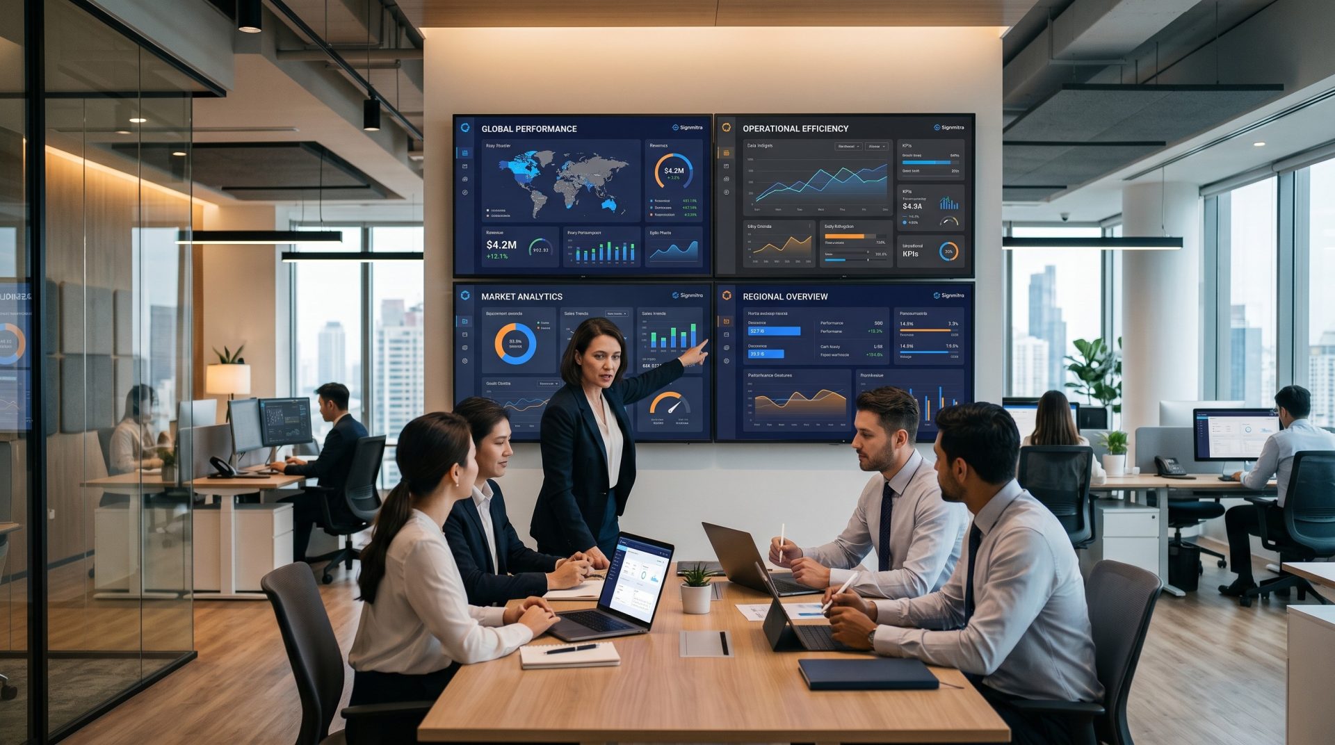 Live Dashboards & KPIs