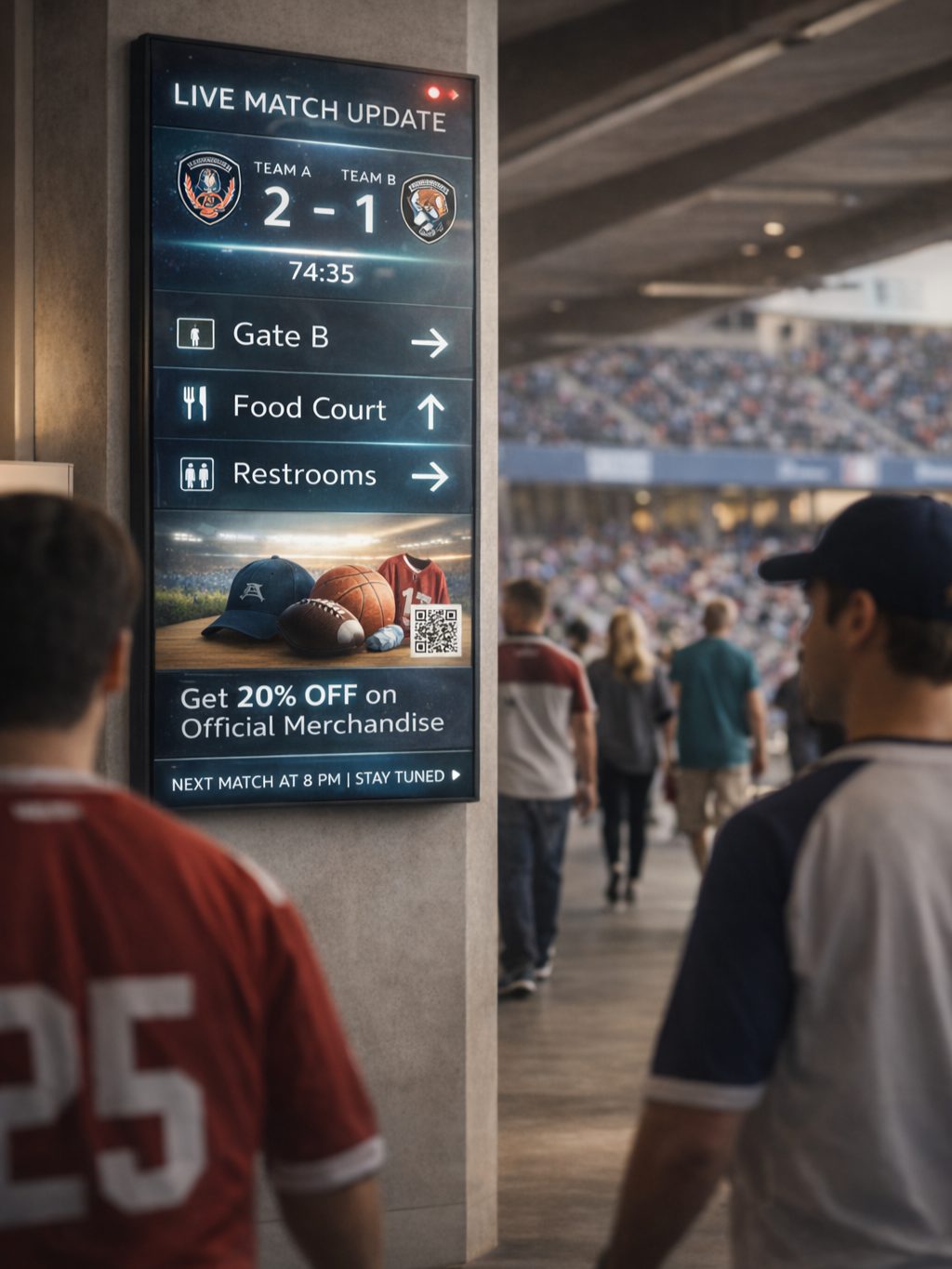 A smarter way to manage stadium communication
