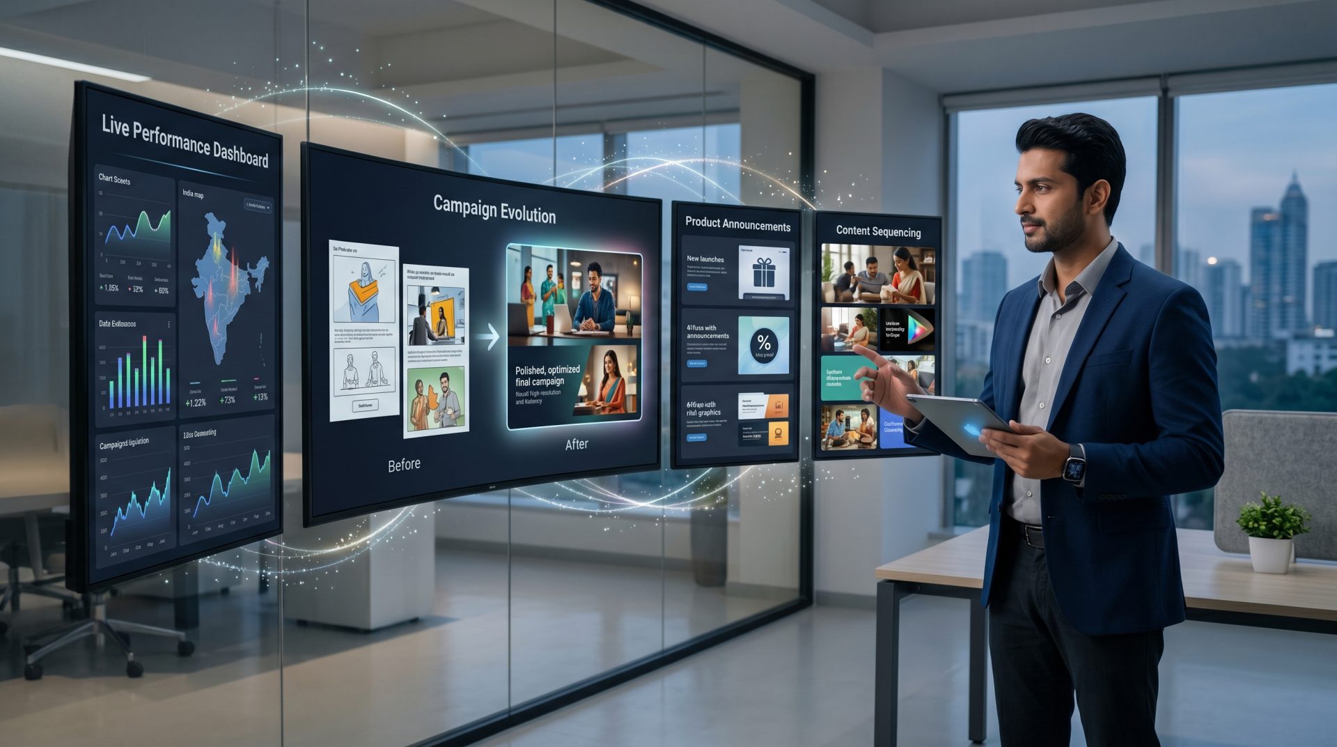 Future-ready AI signage platform