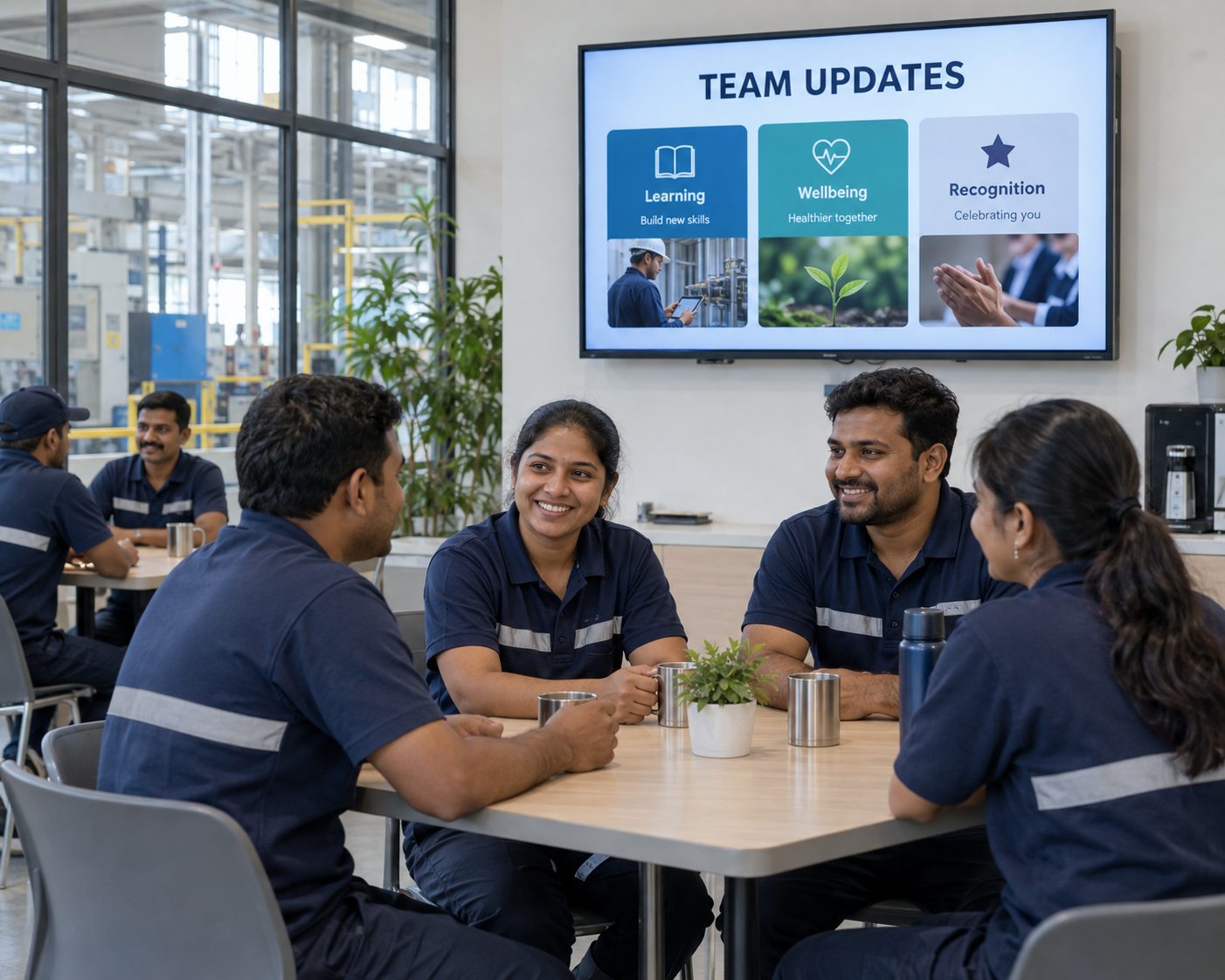 Break rooms & shared areas detail