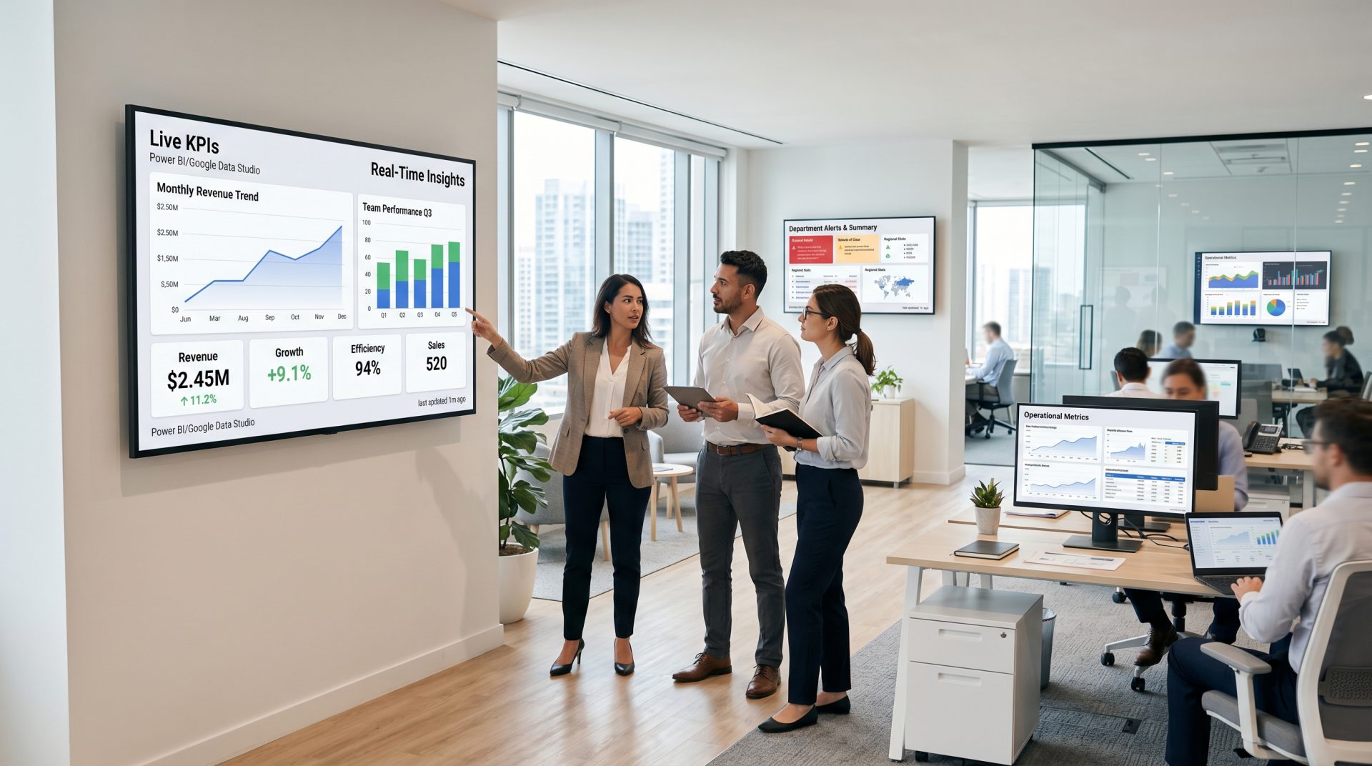 Live Data & Dashboard Integration