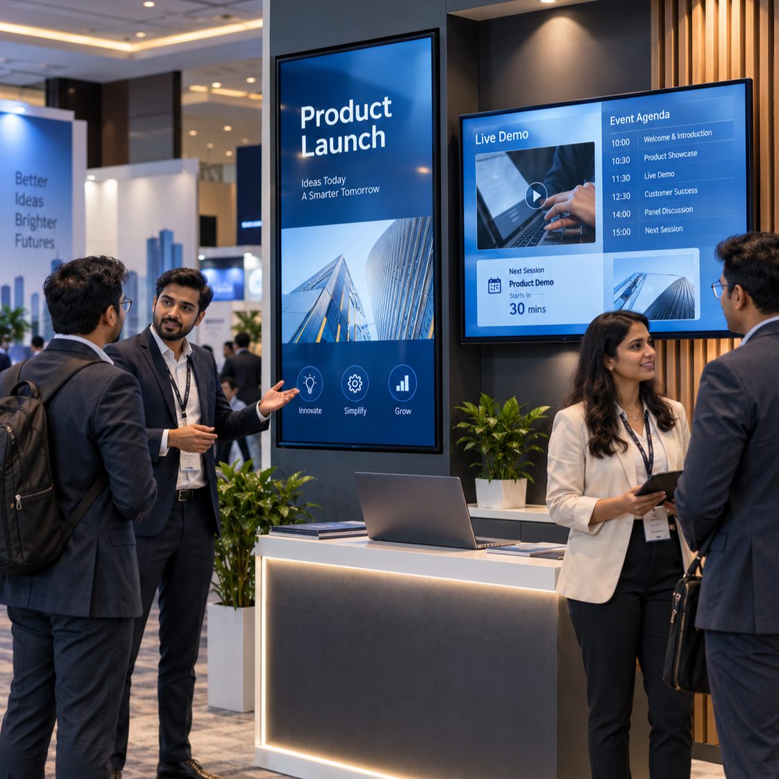 Events, launches and exhibitions