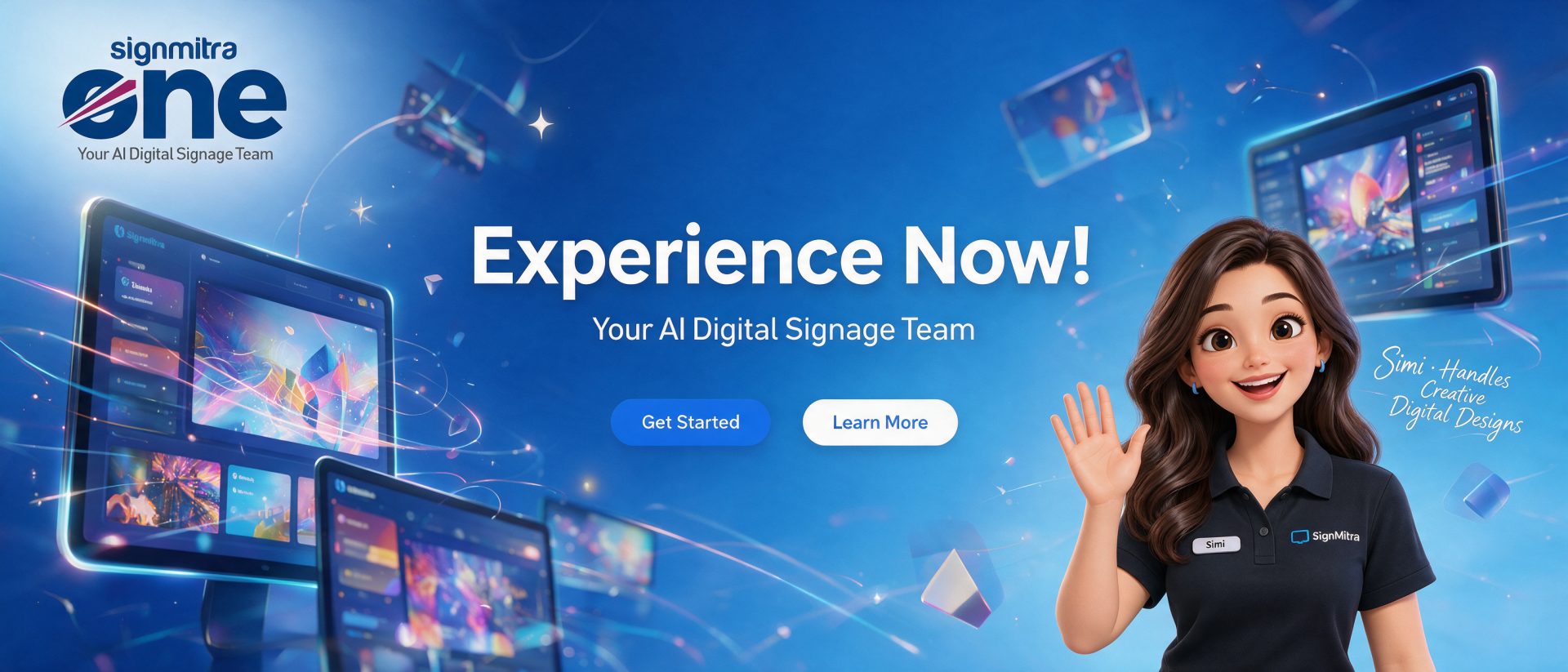 Signmitra ONE - Your AI Digital Signage Team