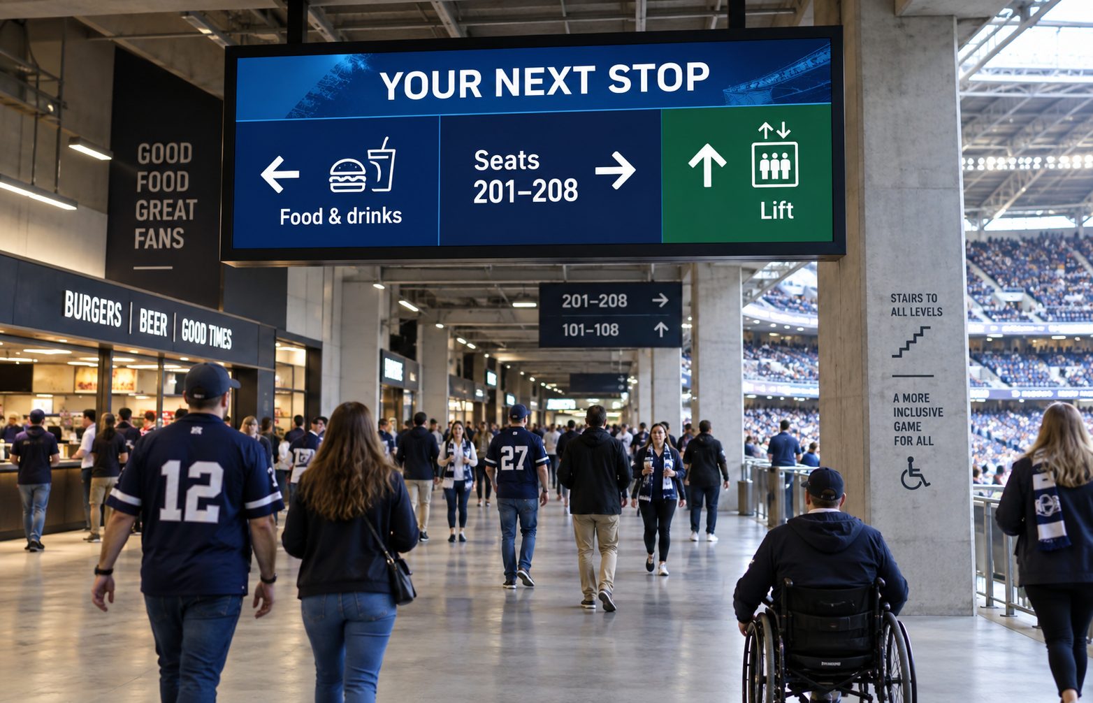 Live context and fan engagement