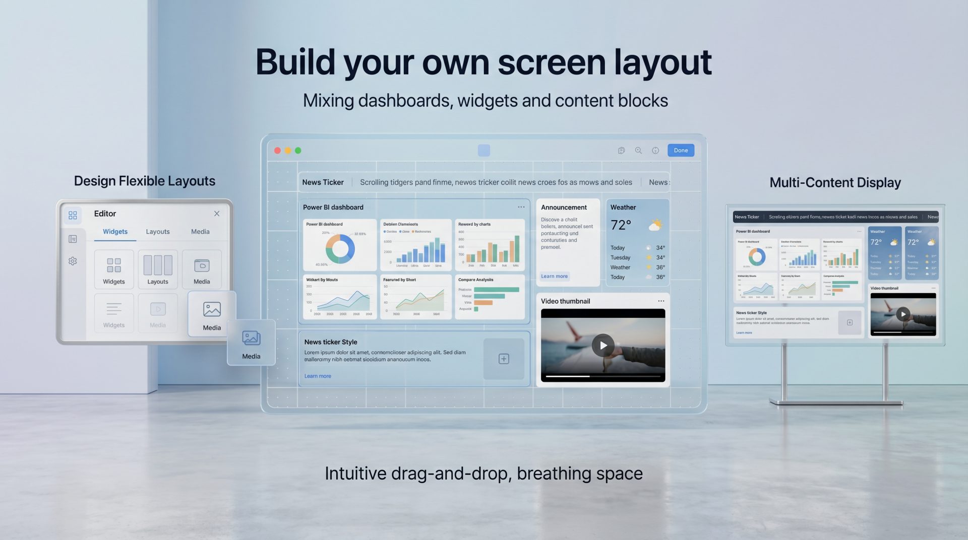 Custom Dashboard Layouts