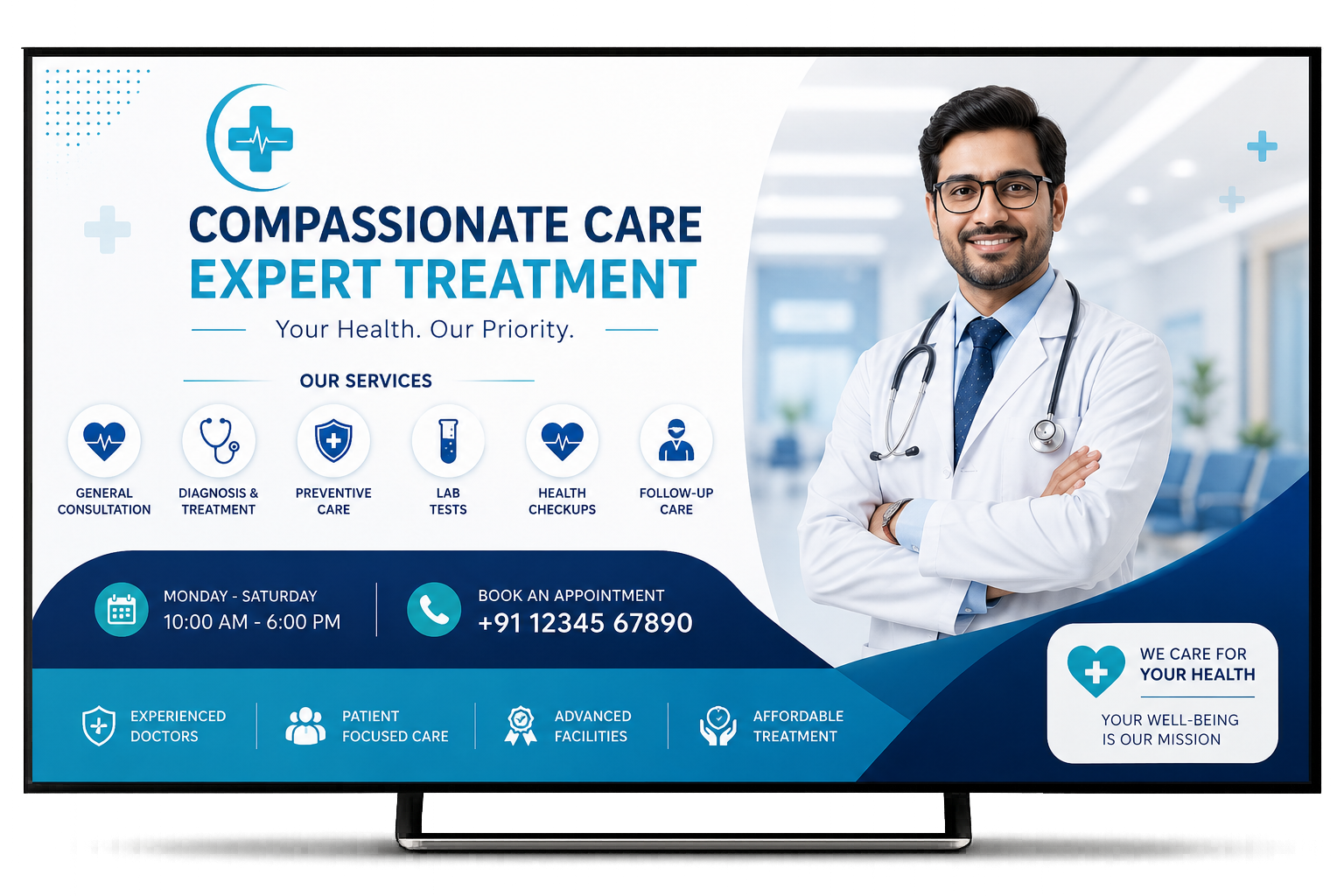 Digital Signage for Healthcare Communication & Patient Experience